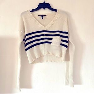 BCBG cropped sweater